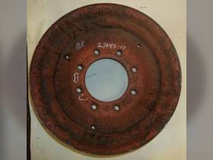 Used 8.25" x 16.5" 4" & 5" Offset 8 Bolt Rim Bobcat 743B 753 743 7232566