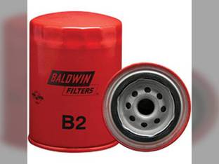 Filter - Hydraulic or Transmission Full-Flow Lube Spin On B2 Ford Case Allis Chalmers John Deere International Hesston Oliver White Kubota Gleaner Minneapolis Moline Owatonna Massey Ferguson