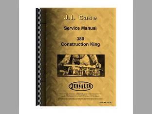 Service Manual fits Case 380CK 380CK