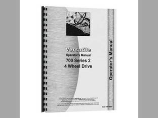Operator's Manual fits Versatile 700