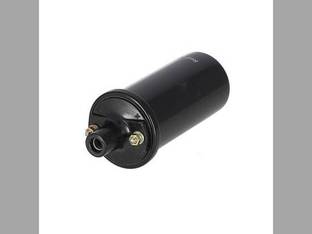 Distributor Coil - 6 Volt Compatible with Ford 4610 2000 4000 3610 4110 Massey Ferguson 35 175 135 50 165 John Deere Massey Harris Allis Chalmers Case International Oliver Gleaner Minneapolis Moline