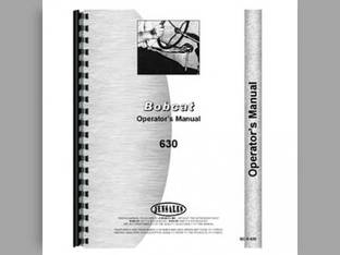Operator's Manual - 630 Skid Steer Compatible with Bobcat 630