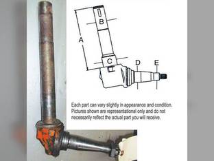 Used Spindle Ford 900 700 4000 800 600 2000 NCA3106B