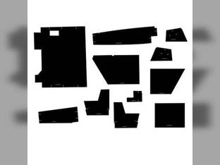 Cab Foam Kit with Headliner Black Case 4890 4690 4490
