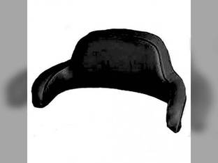 Backrest for 2 Piece American Style Set Vinyl Black Compatible with John Deere 2440 1640 830 830 2750 2550 1530 1020 2130 2950 2350 2040 3040 2020 7700 2030 2940 2840 2150 3140 4400 820 2240 2640