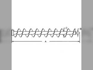 Bubble Up Auger fits New Holland TR89 TR95 TR96 TR97 TR98 86537976