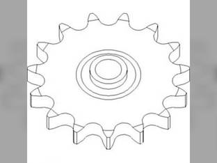 Idler Sprocket - Unloading Drive Case IH 5088 7088 7120 AFX8010 8120 6088 9120 7010 8010 86627639 New Holland CX840 CX880 CR9070 CR9040 CX8090 CX860 CR970 CR9060 CR920 CX8080 CX8070 CR960 CR940