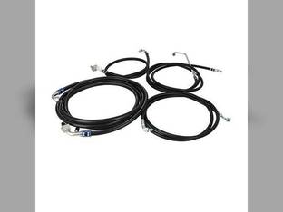 Air Conditioning Hose Line Kit fits Allis Chalmers 7000 7010 7020 70259377 70262125 70262136 70271746