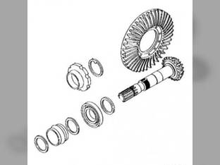 Bevel Gear and Pinion Kit fits John Deere 5076EF 5076EL 5083EN 5090EL 5090EN 5093EN 5101EN 5310 5310N 5320N 5325N 5400 5400N 5415 5420N 5425N 5500N 5510 5510N 5520N 5525N RE61828 fits Carraro 65967
