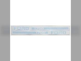 Decal Set 1700 Vinyl fits Ford 1700 SBA390111220 SBA390111210