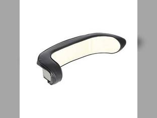 Backrest - Lower Black & White Vinyl Allis Chalmers 185 190XT 190 180 210 200 220 220 70243515