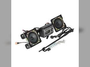 Jensen Mini Heavy-Duty Radio Kit for Skid Steer Compatible with John Deere 324E 323D 323E 329D 326D 333D 319E 332E 328D 320D 328E 318D 333E 318E 320E 332D 319D 326E 329E