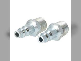 Milton Air Tool Plug - Male M-Style 3/8" MNTP 2-pk