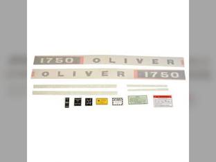 1750 Decal Set Vinyl fits Oliver 1750