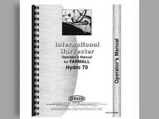 Operator's Manual - 70 Hydro International Hydro 70