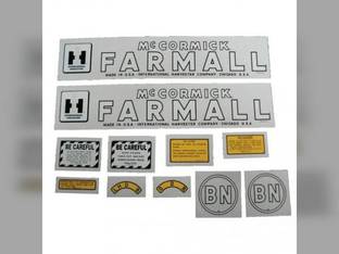 BN Decal Set Farmall McCormick Mylar fits International BN