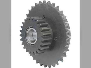 Rotor Drive Sprocket and Gear - RH Case IH RBX463 RBX452 RB464 RBX462 RBX453 RB454 87609664 New Holland BR740 BR740A BR750A BR750 BR7060 BR7070 87014386