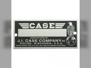 Serial Number Tag fits Case 500 D L S V 500