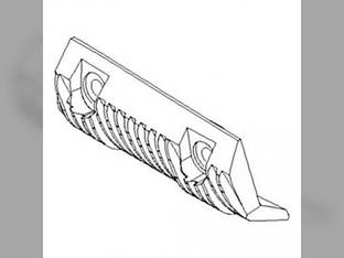 Cylinder Rasp Bar Kit Trailing - Left Hand fits New Holland CR970 CR9070 CR9080 84050519
