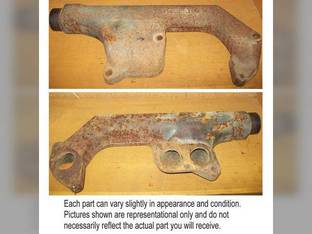 Used Rear Half Exhaust Manifold John Deere 6620 4840 7200 4555 8440 4040 4430 4050 4050 7020 5200 7700 4455 5400 4450 6600 4640 4755 8450 4250 4650 7720 8820 8430 4630 4255 4055 4320 4955 4440 4850