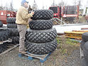 GOODYEAR TURF TIRES SET OF FRONT AND REAR TIRES 90% TREAD REMAINING