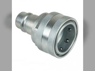 Hydraulic Quick Disconnect Adapter fits Case BRA160880 fits International 756 766 856 966 1066 1466 1272770 544787R91 fits Case IH fits Allis Chalmers 70271532 fits Farm-Oyl BR310130