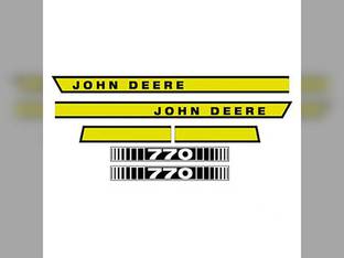 770 Hood Decal fits John Deere 770 770 JD400