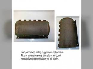 Used Clean Grain Lower Auger Perforated Door fits John Deere 6620 6620 SH 6622 H98489