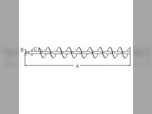 Horizontal Unloading Auger Rear Split 208
