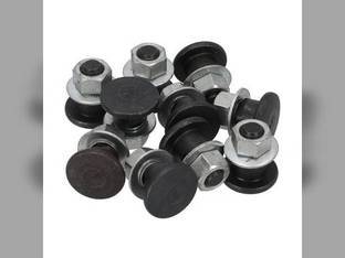 Blade Bolt Kit 10 Pack fits John Deere 270 1320 1326 1327 1350 1360 1460 1470 270 CC19994 fits New Holland 408 411 412 415 442 462 697552 fits Gehl BK007 fits Kuhn FC300 GMD500 GMD600 GMD700 56115800