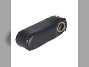 Armrest Replacement Cushion - Left Hand Vinyl Black fits Case A45488 fits International 139069C1 fits Massey Ferguson 285 1105 1135 1155 2675 162471M91 fits Case IH A49515 fits White fits Versatile