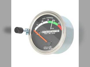 Tachometer Gauge - Red Needle fits John Deere 3010 4000 4010 4020 4320 4520 4620 5010 5020 6030 700 AR26718 AR30143 AR32833 AR39906 AR39908 AR45444 AR48021 AR50406 RE206855