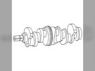 Crankshaft - 78 Teeth Gear Early fits Ford 6000 6600 6610 6700 7000 7100 7200 7600 7610 7700 7710 A62 7500 BSD444 268 A62 7500 E5NN6303DA 1598N D9NN6110AA D9NN6303AA E5NN6303CA D5NN6303FA