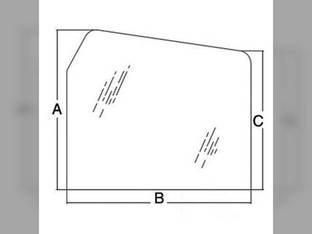 Cab Glass - Upper Rear RH Fixed Ford TW10 6700 TW35 6610 7810 7910 6410 4600 2600 7700 TW15 8000 5610 8210 6600 5600 TW25 4610 5700 6710 8630 3600 8530 7710 8700 7600 6810 TW20 9700 7610 TW5 233 5110