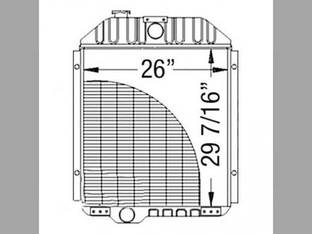 Radiator Compatible with John Deere 9950 9960 9940 AN190887