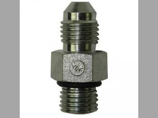 Hydraulic Adapter - 1/2" Male JIC 37° x 1/2" Male O-Ring 7/16-20 x 7/16-20 NPT