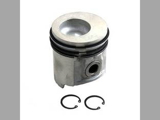 Piston and Rings - Standard Single Cylinder fits New Holland HW300 2450 TS80 TS90 6640 8240 8260 8340 87802372 87801071 F2NN6K100MB 87800443 87800536 F2NN6K100MA fits Ford 304 456 87802372 F2NN6K100MA