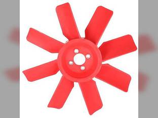 Cooling Fan - 8 Blade Plastic fits John Deere 400 401 1550 440 400 401 480 440 440A 440B 1040 1140 1550 1750 1830 2020 2030 2040 2150 2155 2255 2440 1350 AT26373 fits Massey Ferguson 275 285 160895M1