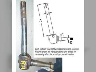 Used Spindle Massey Ferguson 50 40 40 65 182559M92