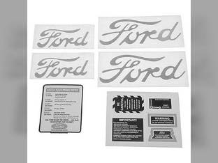 Instructions Decal Set 8N Mylar fits Ford 8N