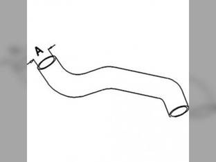 Radiator Hose - Lower John Deere 6200L 6200 6300 6400L 6500L 6300L L111275