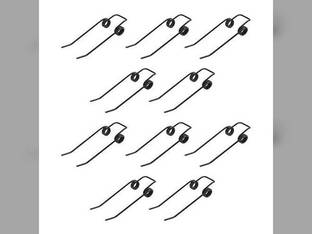 Rake Tooth 10 Pack fits Case F170 169 170 R740S 96C2A