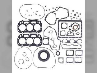 Full Gasket Set fits New Holland L150 LS140 LS150 TC33D Boomer 2030 T1510 T2210 TC30 TC31DA TC33 TC33DA LX485 SBA195907010 SBA195906980 fits Case IH D33 DX31 DX33 Farmall 31 195907010 fits Shibaura