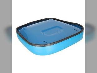 Seat Cushion - Vinyl Blue fits Ford 8000 8200 8400 8600 9600 9000 9200 455 555 555A 555B 455 550 555 555A 555B C7NNA402B C8NNA402A