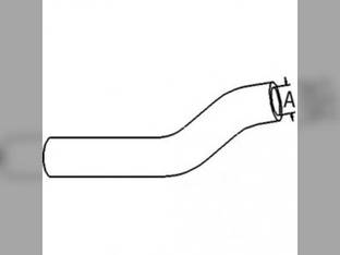 Radiator Hose - Lower Kubota L3250 L2850 32430-18050