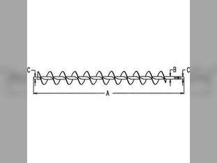 Lower Clean Grain Auger fits John Deere 7700 7701 AH85069 AH91469 AH7705