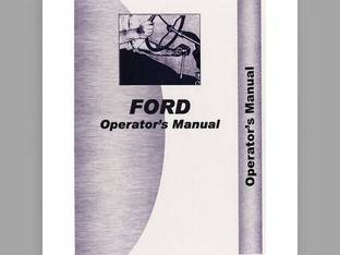 Operator's Manual fits Ford 8N