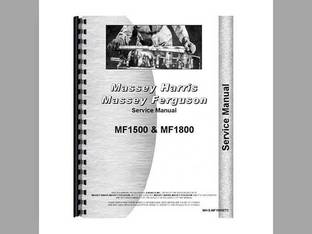 Service Manual fits Massey Ferguson 1500 1800