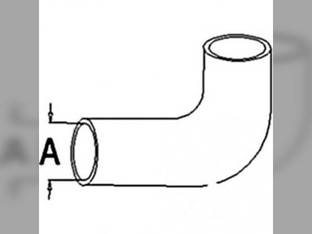 Radiator Hose - Upper fits Oliver Super 88 88 100023A