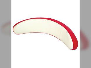 Backrest Steel Backed Vinyl Red/White International 560 560 560 560 460 460 660 660